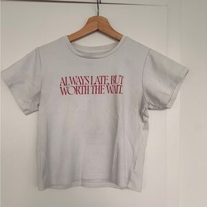 With Jéan White babe tee